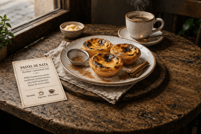 Lotus brownie sunumu